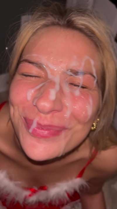 My biggest cumshot facial yet
