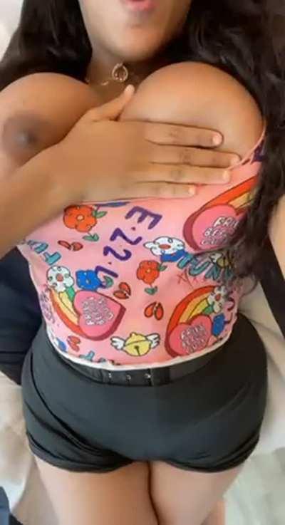 Big Tits Latina OnlyFans Porn GIF by jasmineskii