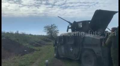 You're a Ukrainian light mechanized reconnaissance unit and some Russians had just surrender to you after your fucked up their buddies. What do you do?