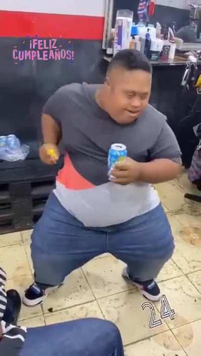 This guy has more Swag than all of Chile and Argentina makes me so happy seeing his video makes me smile