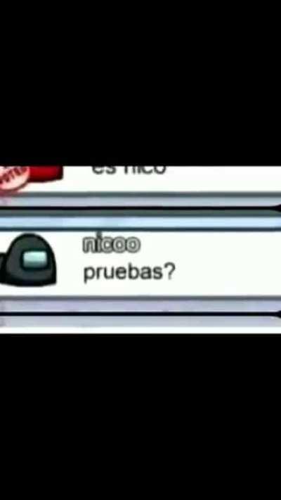 suficientes pruebas.