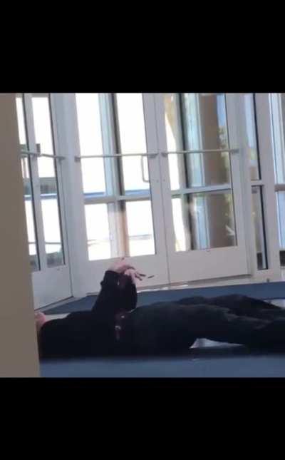 Kid gets knocked out by asshole and has a seizure