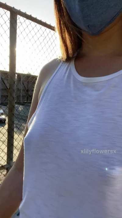 Lovely day for a walk on the overpass [F]