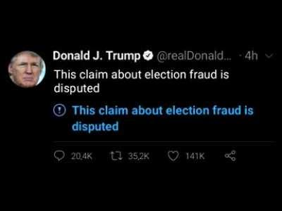 This claim about election fraud is disputed