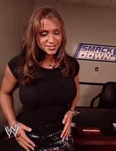 Stephanie McMahon back in the day is just something else
