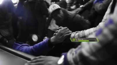 When your team revives you after surviving the 5th party