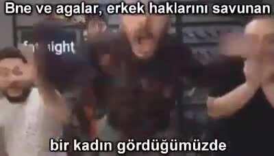 Erkek haklarını savunan feminist mi 🥺😳😳. D-dostum bu çok epik