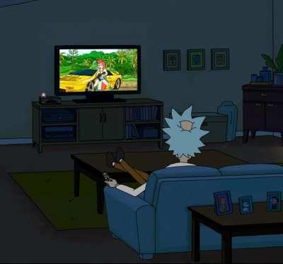 Just zoned out watching the series again