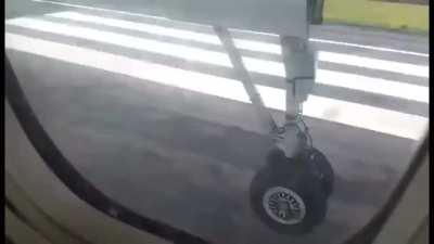 A successful landing... besides the deer exploding