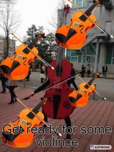 Violin goes brrrr