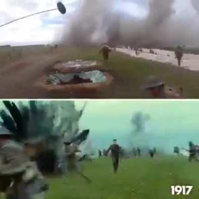 The cinematography of 1917