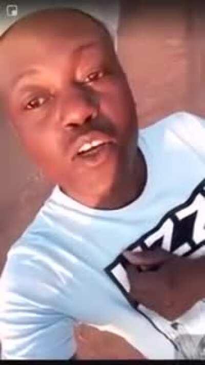 African man attempts to say 