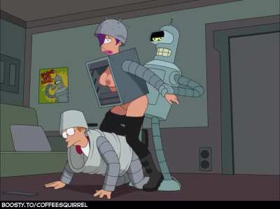 Bender likes it [Leela,Futurama] (sfan)