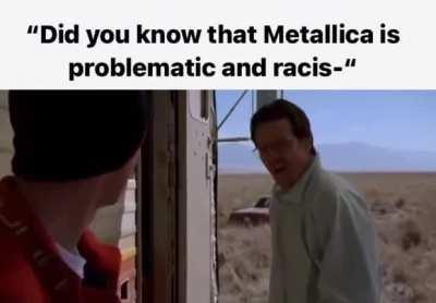 This was the obvious outcome of Metallica going viral on TikTok lol