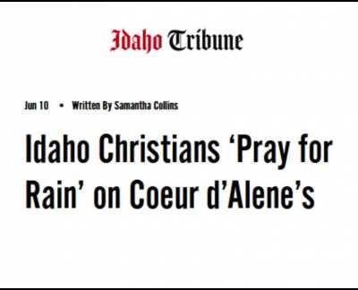 Our heavenly Father does a little trolling