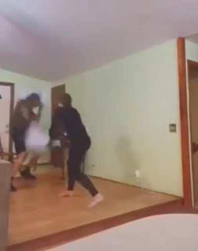 WCGW playing pillow battle