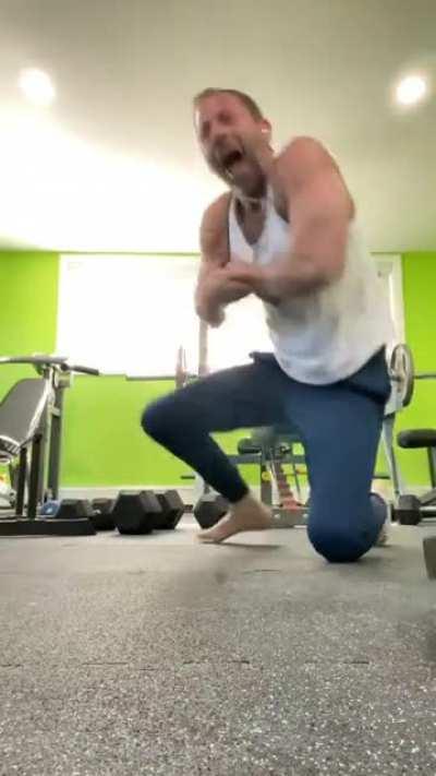 push up with weights WCGW