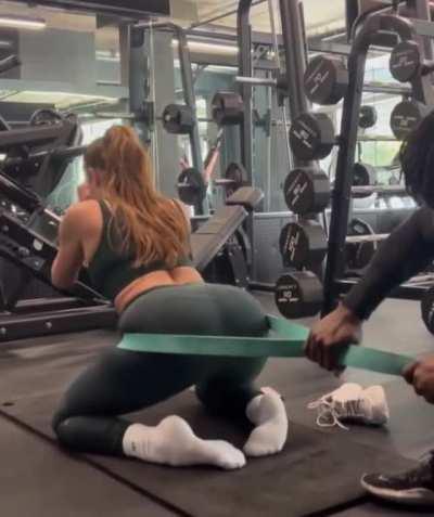 Workout booty