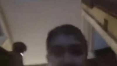 Going down the stairrrrrs