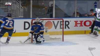 Horvat with an incredible solo effort to open the scoring, shorthanded