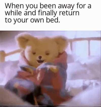 There's no place like home.