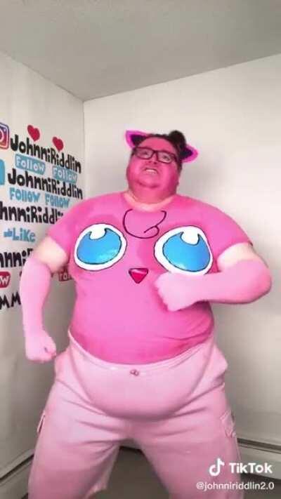 This chad just wants to be a cute dancing jigglypuff