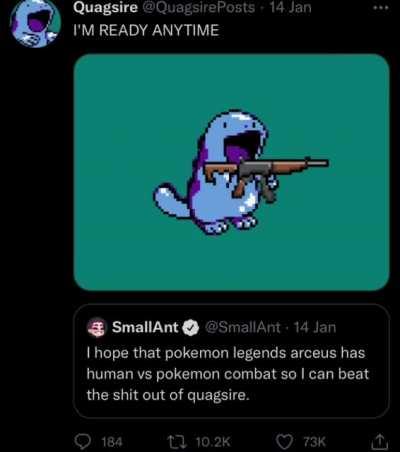 Quagsire hatred is a severe offence
