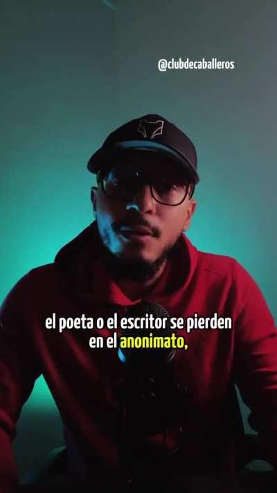 El Youtuber de Club de Caballeros, hace una interesante reflexión sobre el 