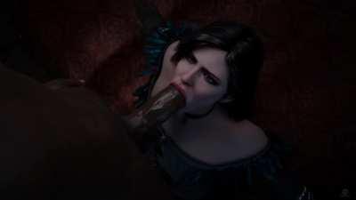 Yennefer sucking dick (Pewposterous, Audiodude) [The Witcher]