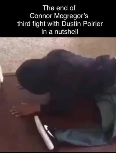 Cry about it Mcgregor fans