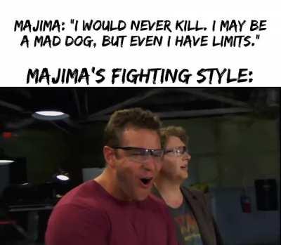 If Eyepatch Man No Kill Then Why Use Knife? Is Stupid?