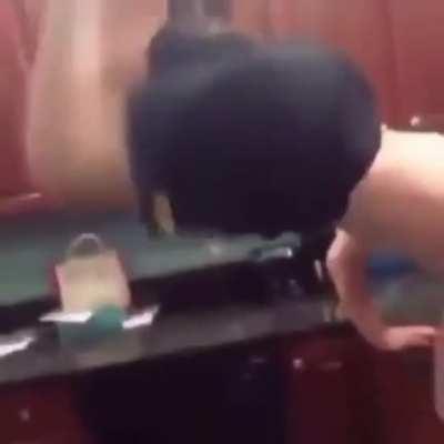 Bro ate something too spicy