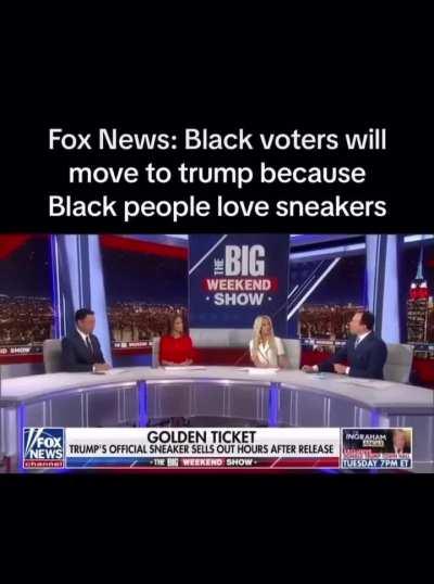 Blacks love sneakers yes? 🫣