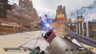 Drive by maneuver using A/D tap strafing. Just need to pull it off in a real game now...