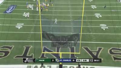 Crazy ending to a Louisiana high school state football championship. Shaw was one kneel-down away from winning, but an early celebration stopped the clock—and St. Charles took full advantage