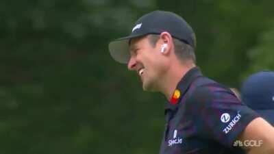 When the downswing tempo is too fast...