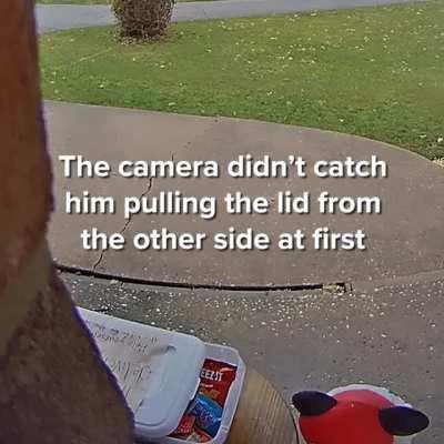 Just wanted to do something nice for the delivery drivers!