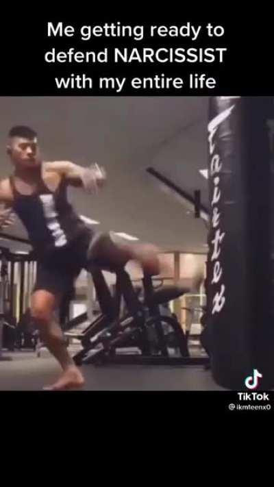 Good thing narcissist will be a 10/10 and i won’t have to defend it