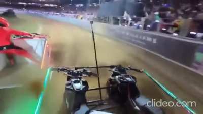 Motorcycle chariot racing