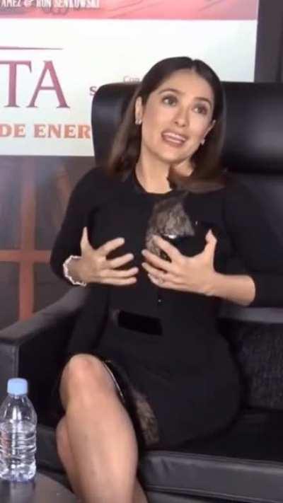 Salma Hayek does this perfectly