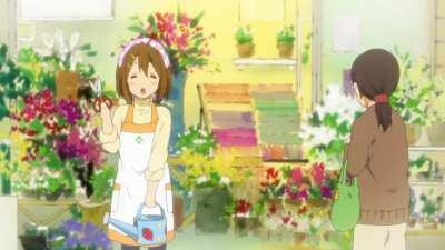 Yui the florist 🤣🤣❤❤👁👁