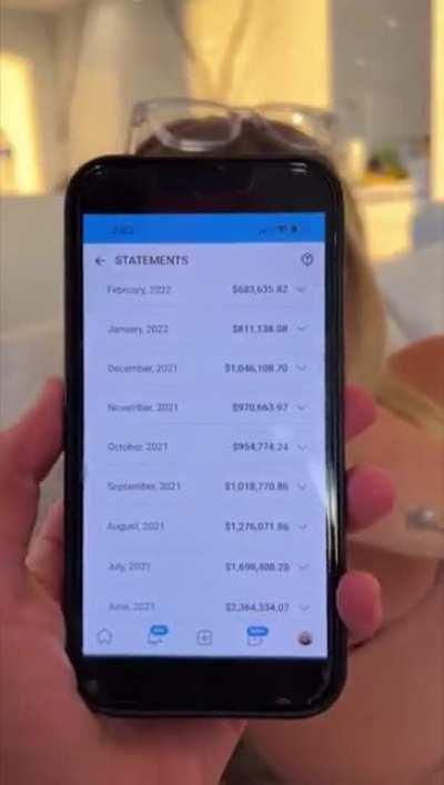 Insane how much this girl makes on OnlyFans