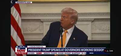 Trump threatening a governor