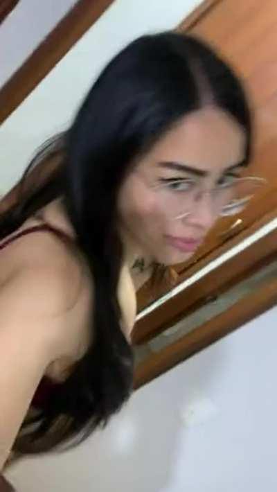 Can I be your sexy asian girlfriend? Promise to never let you pull out!