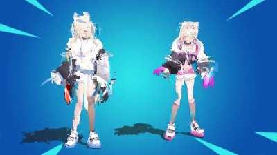 Fuwamoco - Popular (Ai Cover) + Fortnite Emote (Would Play if there's fuwamoco skin on fortnite)