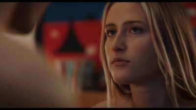 Chyne Thybaud tits in belgian series Endless Night (2022)