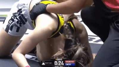 That’s one way to celebrate a win…