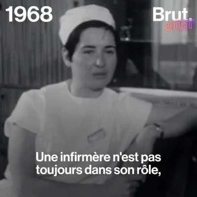Infirmières France années 1960 ou Québec 2020