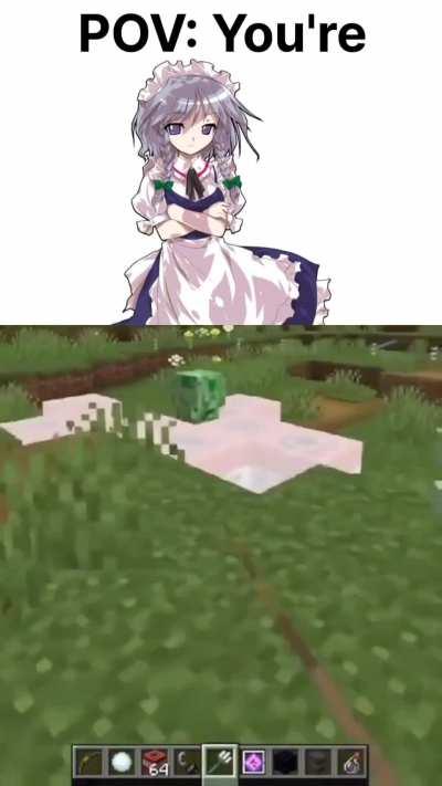 Ok but tell me this feature wasn't made to mimic sakuya in-game