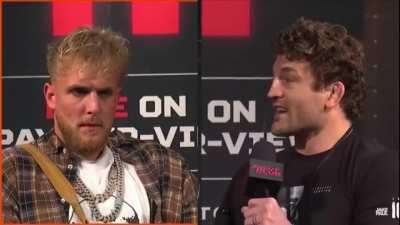 Jake Paul embarasses himself at the press conference against Ben Askren